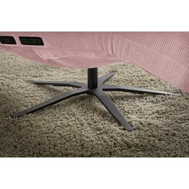 KAWOLA Relaxliege LETICIA Polyester 0 x 0 x 0 cm rosa mit Nackenkissen