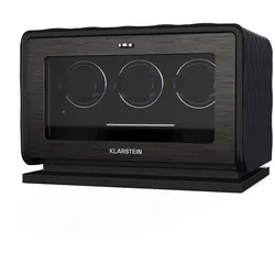 LuminousTime Uhrenbeweger   3 Uhren   viele Einstellungen   LED   10dB Schwarz