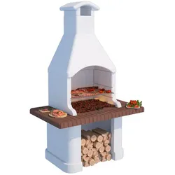 Linea VZ Posillipo - Grillkamin für Holz/Holzkohle