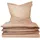 SCHIESSER Doubleface Renforcé sand/taupe 135 x 200 cm + 80 x 80 cm