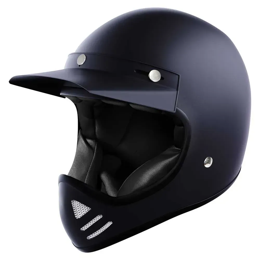 Stormer Crossroad Integralhelm - Matt Black - L