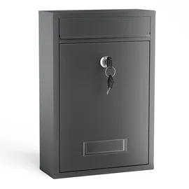 Wiltec Briefkasten Schwarz