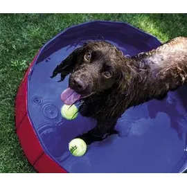 nobby® Hundepool Ø 120 cm rot 30 cm