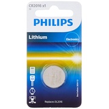 Philips Knopfzelle CR 2016 3V 1 St. Lithium Minicells