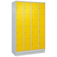 C+P Fächerschrank ""Classic Plus"", 4 Fächer übereinander, Abteilbreite 30