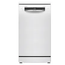 Bosch Serie 4 SPS4EMW02D Geschirrspüler (freistehend, 450 mm breit, Weiß)