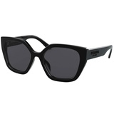 Prada PR 24XS 1AB5Z1 Sonnenbrille, mit Sehstärke, Damen, Vollrand, Eckig