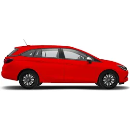 NRM Radzierblende Strong schwarz matt 14 Zoll 4er Set