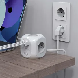 Realpower PowerBox 431 1,8 m, 4 AC-Ausgänge, 250 V, 50 Hz