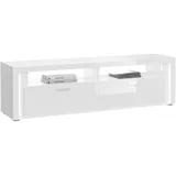 MID.YOU Lowboard Skylight weiß Hochglanz