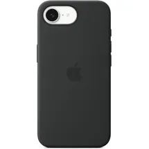 Apple iPhone 16e Silikon Case Schwarz