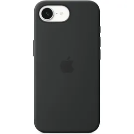 Apple iPhone 16e Silikon Case Schwarz