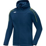 Classico Kapuzenjacke nightblue/citro L