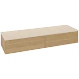 Villeroy & Boch Antao Sideboard 160 x 50 x 50 cm Honey Oak / Botticino