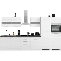 kochstation Küchenzeile KS-Luhe 360 cm weiß
