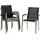 ACAMP Auris Stapelsessel 80 x 120 x 150 cm grau 6 St.