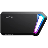 Lexar SL660 BLAZE Gaming Portable SSD 1TB, Externe SSD USB 3.2 Gen 2x2, Solid State Drive mit RGB LEDs, Bis zu 2000 MB/s Lesen, 1900 MB/s Schreiben, USB Type-C port (LSL660X001T-RNNNG)