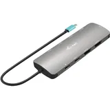 iTEC i-tec USB-C Metal Nano 2x Display Docking Station + Power Delivery 100W