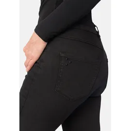 Stooker Women 5-Pocket-Jeans STOOKER WOMEN "Florenz Denim Slim Fit Jeans", Damen, Gr. 36, Länge 30, schwarz (schwarz denim), Denim/Jeans, 78% Baumwolle, 20% Polyester, 2% Elasthan, slim fit lang, Jeans 5-Pocket-Jeans, Slim Fit Casual Clean Wash Denim Jeans für Damen