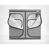 Growbox 200 x 100 x 200cm Indoor Gewächshaus Pflanzenzelt Growzelt 600D