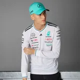 Adidas Unisex Mercedes - AMG Petronas Formula ONE Team Driver Cap, semi Mint Rush/Black, L