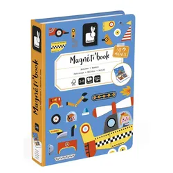 Janod - Magneti'Book Fahrzeuge