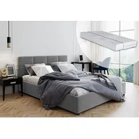 Home collective Polsterbett 140x200 160x200 cm mit Stauraum &
