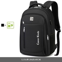 Teenager Student Rucksäcke Reiserucksack mit großer Kapazität USB-Lade-Laptop-Rucksack Herren wasserdichte Outdoor-Schultasche