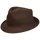 LIPODO Trilby Hut unifarben braun M (56-57 cm)