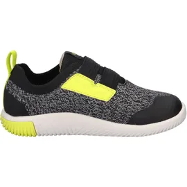 Keen Unisex-Child KNX Knit DS Sneakers, Black/Evening Primrose, 32/33