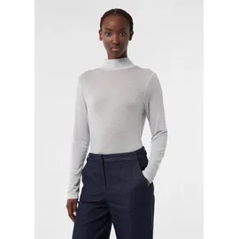 Comma, Feines Langarmshirt Grau 36