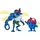 Playmates Mutant Mayhem Actionfigur Super Fly Blau