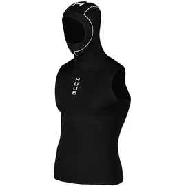 Huub Neoprenweste Hooded Schwarz XL