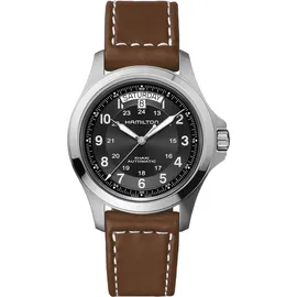 Hamilton Khaki King Day Date Automatik Leder 40,0 mm H64455533