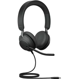 JABRA Evolve2 40 SE UC Stereo - Headset - On-Ear
