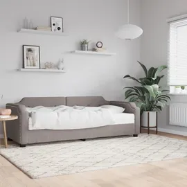 vidaXL Tagesbett 100 x 200 cm Schwarz