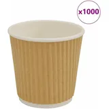vidaXL vidaXL, Pappbecher (1000x)