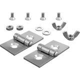 Sarei Umbauset Kaminhaube klappbar Edelstahl