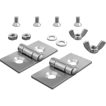 Sarei Umbauset Kaminhaube klappbar Edelstahl