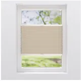 MY HOME Wabenplissee Madita 80 x 130 cm beige
