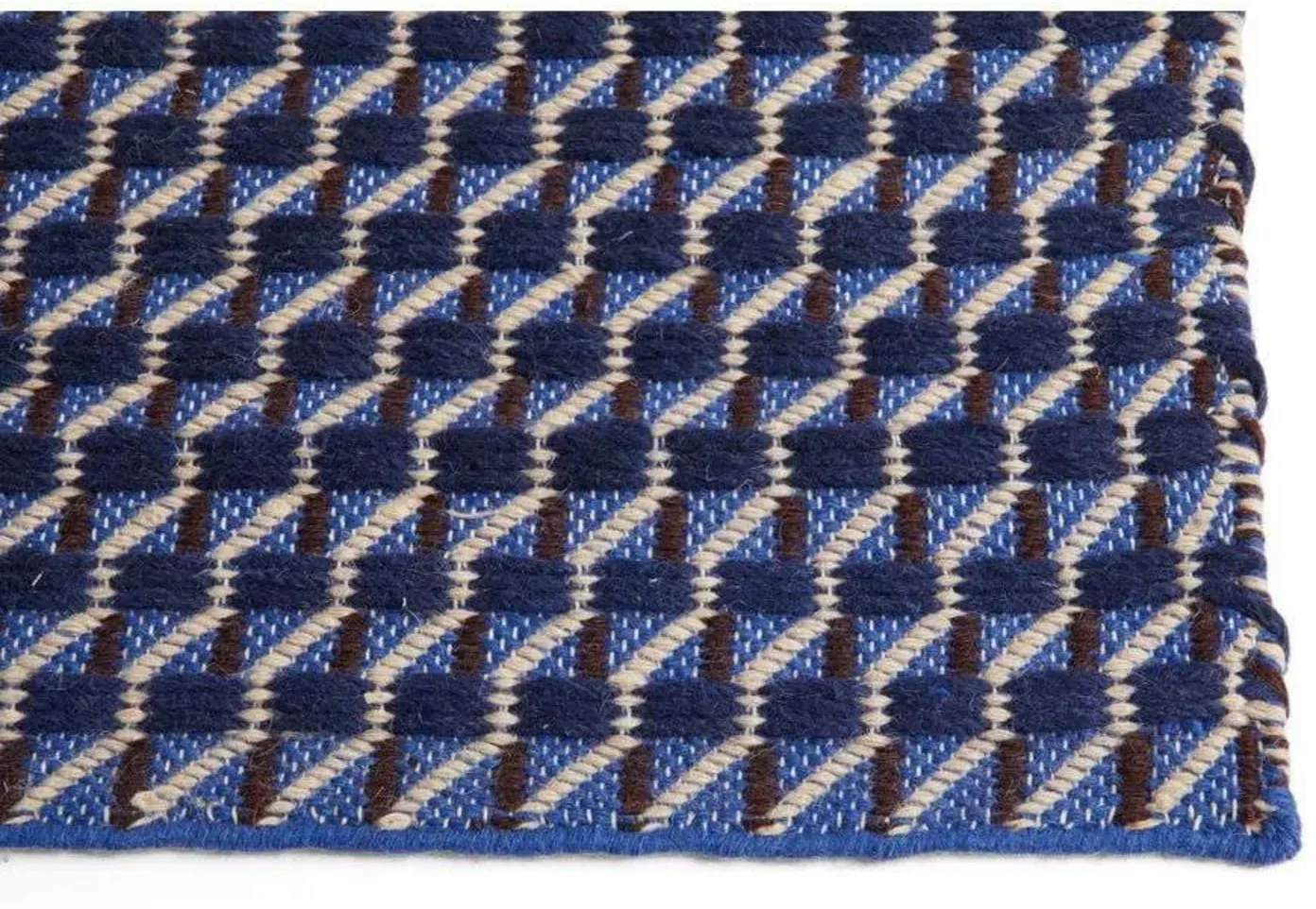 Teppich/Läufer HAY, Blau, Stoff / Textil - 240 - 170