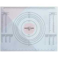 Backmatte MASON CASH, weiß, B:35cm L:45cm, Glas, Backmatten, Glas, mit verschiedenen Masseinheiten