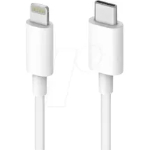EFB USB-C auf Lightning 1 m Weiß