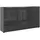 manjana möbel Sideboard Style 180 x 98,7 x 40 cm Anthrazit