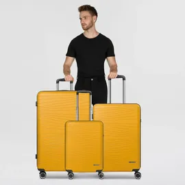 Franky Dallas Koffer-Set 3-tlg. gelb