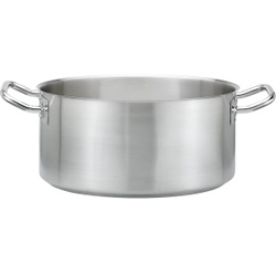 Spring Brigade Premium Plus Fleischtopf, Kochtopf für die optimale Wärmeverteilung beim Garen oder Kochen, Durchmesser: 32 cm
