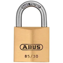 ABUS Vorhangschloss 85/30, Messing massiv