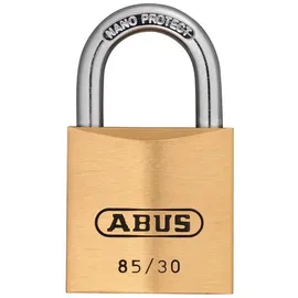 ABUS Vorhangschloss 85/30, Messing massiv