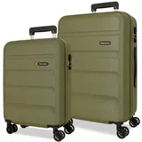 Roll Road Flex 4-Rollen Cabin 55 cm / 40 l khaki