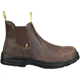 Safety Jogger Sicherheits und Arbeitsstiefel Herren und Damen - JACKMAN - Sicherheitsstiefel, Schutzstiefel EU 36, Braun - 36 EU